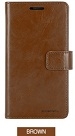 â€‹GoosPery Blue Moon Wallet Case For iPh7 Brown