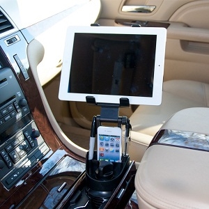 BRACKETRON TABLET UNIVERSAL CUP HOLDER MOUNT